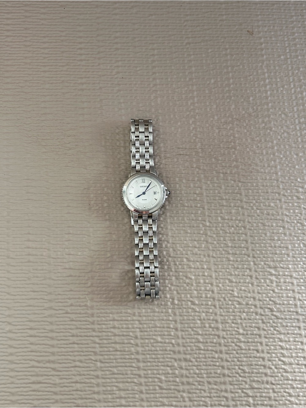 Seiko Silver Women's Linked Bracelet Watch